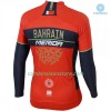 Maillot 2018 Bahrain Merida Hiver Thermal Fleece N001